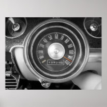 Need For Speed Classic Mustang Poster
