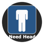 Need Head Sticker