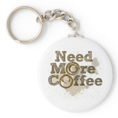 coffee keychain