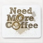 Need More Coffee Mouse Pad