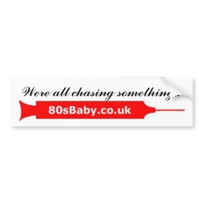 Needle Logo Bumper Bumper sticker by wordplayuk