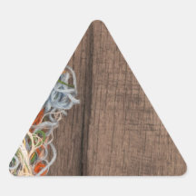 needlecraft embroiderythreads triangle sticker