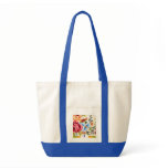 Needlepoint with Monogram Tote Bag