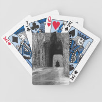 Needles Highway Tunnel Bicycle Playing Cards