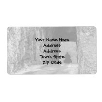Needles Highway Tunnel Labels