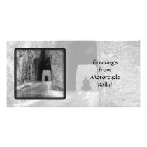Needles Highway Tunnel Photo Greeting Card