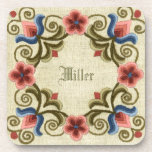 Needlework Square Coaster Needlework Square Coaster