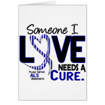 NEEDS A CURE 2 ALS cards by awarenessgifts NEEDS A CURE 2 ALS cards