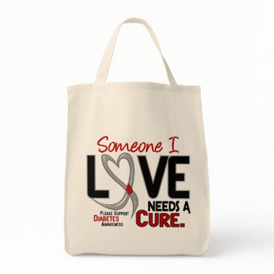 Needs A Cure 2 Diabetes T-shirts & Gifts Bag