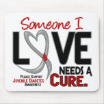 NEEDS A CURE 2 JUVENILE DIABETES T-Shirts & Gifts Mouse Pad