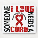 Needs A Cure 4 Heart Disease Mouse Pads