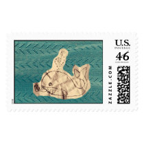 Needy Whale stamp
