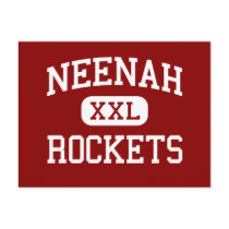 Neenah - Rockets - High School - Neenah Wisconsin postcards