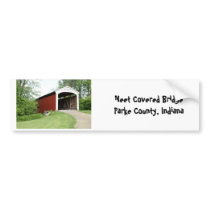 Neet Bridge, Parke County Bumper Stickers