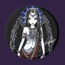 Nefertari Egyptian Angel Magnet magnets