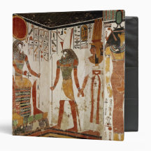 Nefertari is brought before the god 3 ring binders