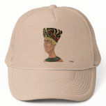 Nefertiti Bust Mesh Hats