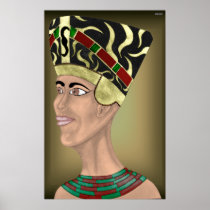 Nefertiti Bust Print