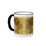 Nefertiti pencil gold and grey mug