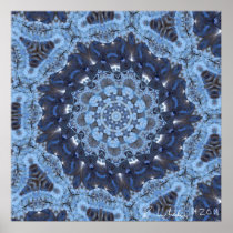 Negative Ammonites Print