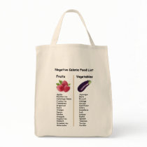 Negative Calorie Grocery Tote Bag