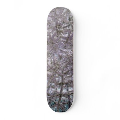 Negative Thistle by KLM Skateboard Decks by Kenny42077