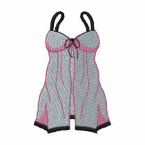 Negligee embroidered shirts