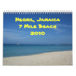 Negril, Jamaica 7 Mile Beach 2010 calendars