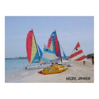 Negril, Jamaica Print print