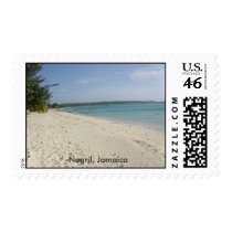 Negril, Jamaica Stamp by gkrew1 Negril, Jamaica Stamp