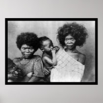 Negrito Women Philippines 1898 Print