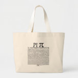 Negro cuadrado del pi bolsa