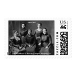 Negro officers of Women's League, Newport, R.I. Postage Stamps
