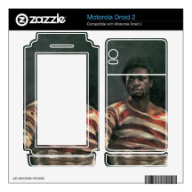 Negro Othello by Lovis Corinth Motorola Droid 2 Decal