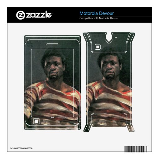 Negro Othello by Lovis Corinth Motorola Devour Decals