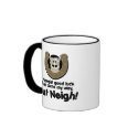 Neigh Luck mugs by haywiregraphics Neigh Luck mugs