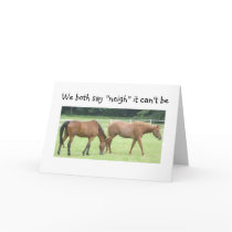 NEIGH-NOT "40"=GROUP CARD