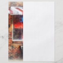 Neighborhood Barber Shop Flyer