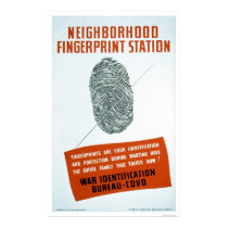 Neighborhood Fingerprint Station - WPA