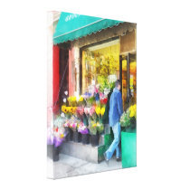 Neighborhood Flower Shop canvas prints