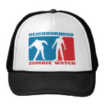 Neighborhood Zombie Watch - Red and Blue Mesh Hats