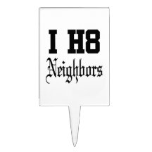 neighbors cake toppers