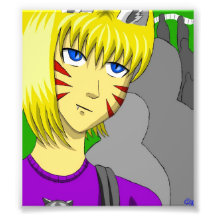 Neko-Chan Goes to School Photo Art
