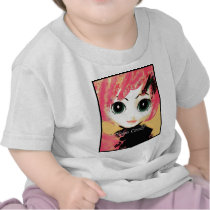 Neko Girl, Candy, baby toddlers t-shirts template