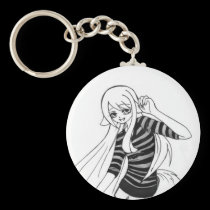 Neko girl Keychain keychains