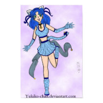 Neko Yukiko Poster posters by Yoroshiku Neko Yukiko Poster posters