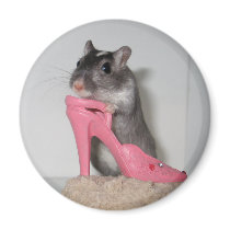 Nellie the Gerbil Mother's Day Magnet