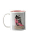 Nellie the High-Fashion Gerbil Coffee Mug