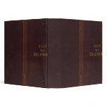 Nell's Topographical Map of Colorado 2 binders