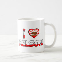 Nelson, CA Mugs